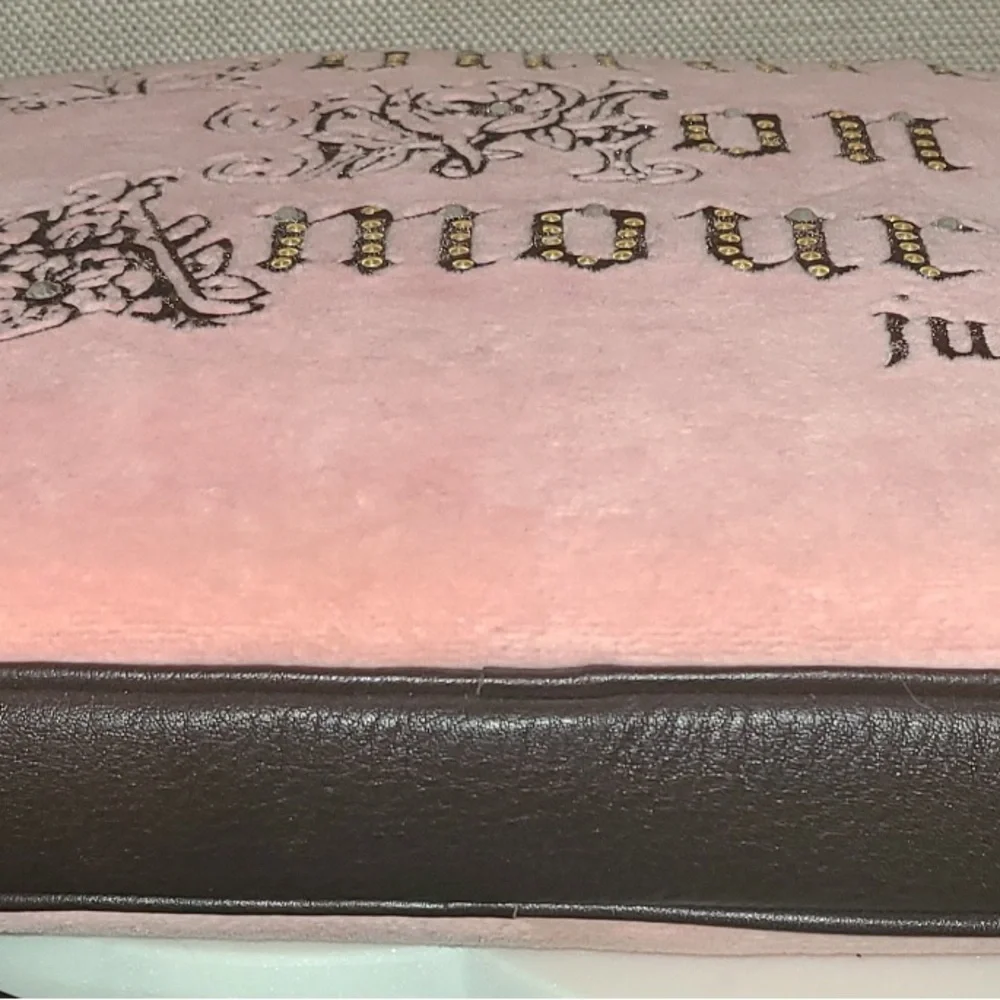 Very Rare Vintage Juicy Couture Pink & Brown~Once Upon a Time~Laptop Bag NWT
